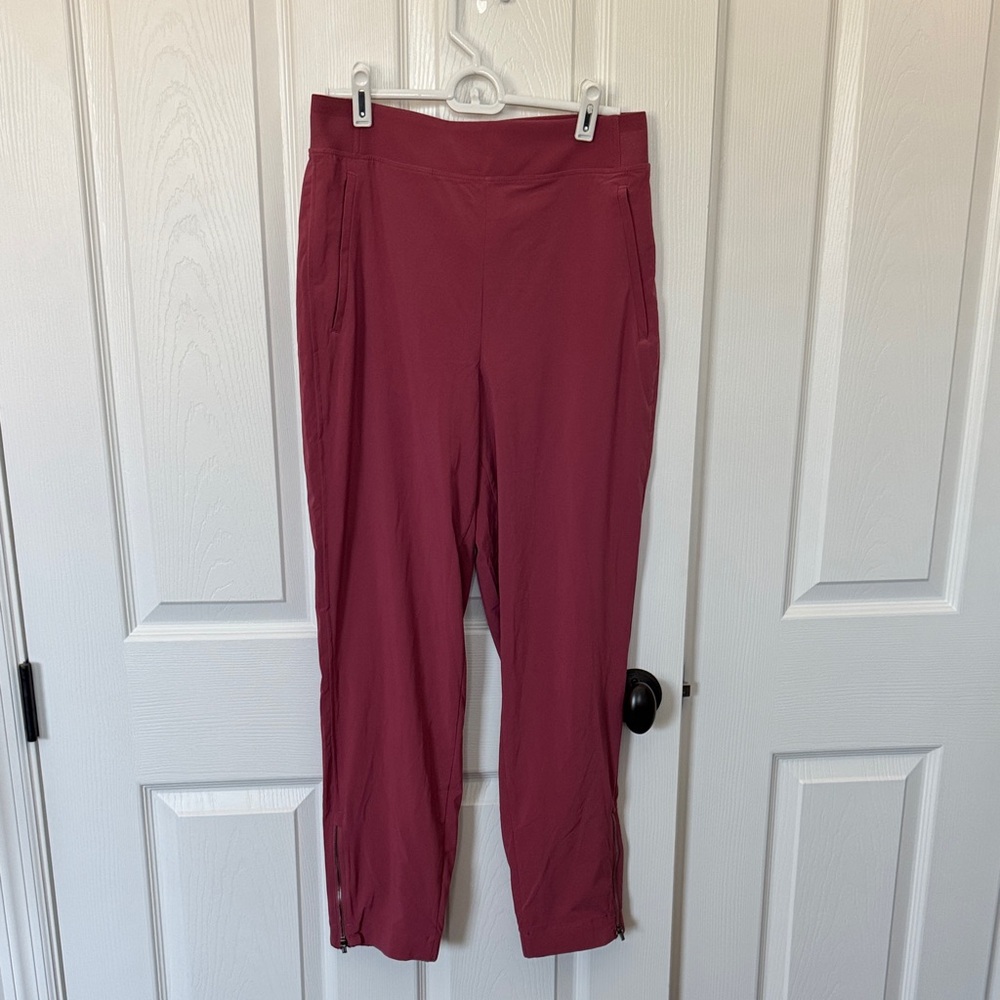 Athleta dark pink Brooklyn jogger 4
